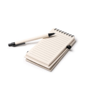 Quaderno A6 in cartone riciclato RUNE 1329 con penna