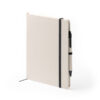Quaderno A5 in cartone riciclato AUGER 1330 con penna