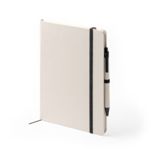Quaderno A5 in cartone riciclato AUGER 1330 con penna