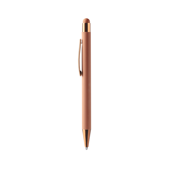 Penna touch soft touch in metallo PERET 1333 con stampa laser
