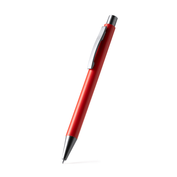Penna a scatto in ABS ROLAND 1513 con dettagli metallizzati