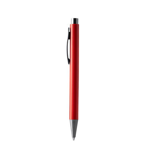 Penna a scatto in ABS ROLAND 1513 con dettagli metallizzati