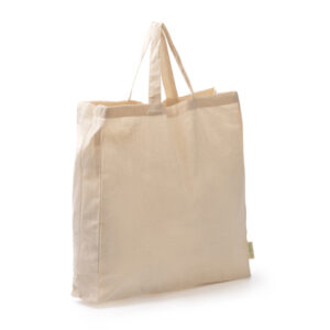 Shopper con soffietto in cotone biologico NARBONA 7159