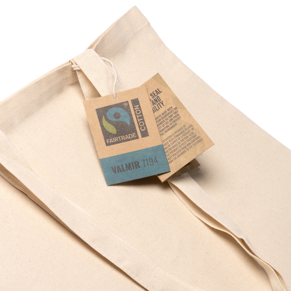 Shopper in cotone equosolidale VALMIR 7194 con manici lunghi