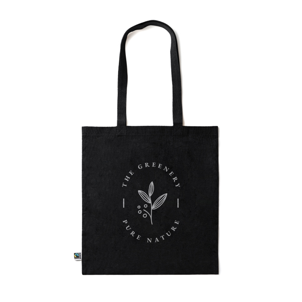 Shopper colorata in cotone equosolidale KIMEX 7195