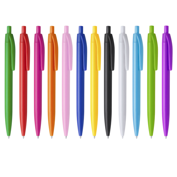 Penna a sfera in ABS STIX 8010 con meccanismo a scatto