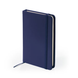 Blocco note A6 in similpelle CORAL 8051 con elastico