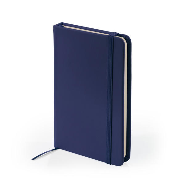 Blocco note A6 in similpelle CORAL 8051 con elastico