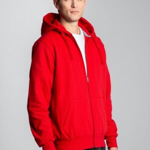 Felpa con cappuccio full zip made in Italy