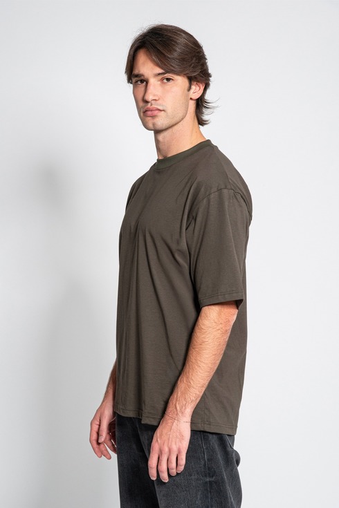 T shirt over manica corta in cotone IT644T