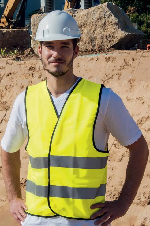 Gilet alta visibilità da lavoro K1000 con bande riflettenti