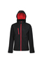 Giacca softshell con cappuccio TRA701