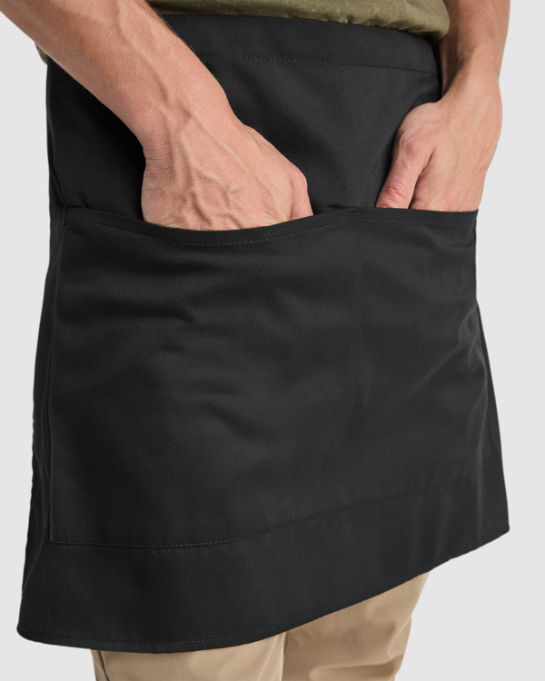 Grembiule corto da lavoro CLASSIC 9123 nero