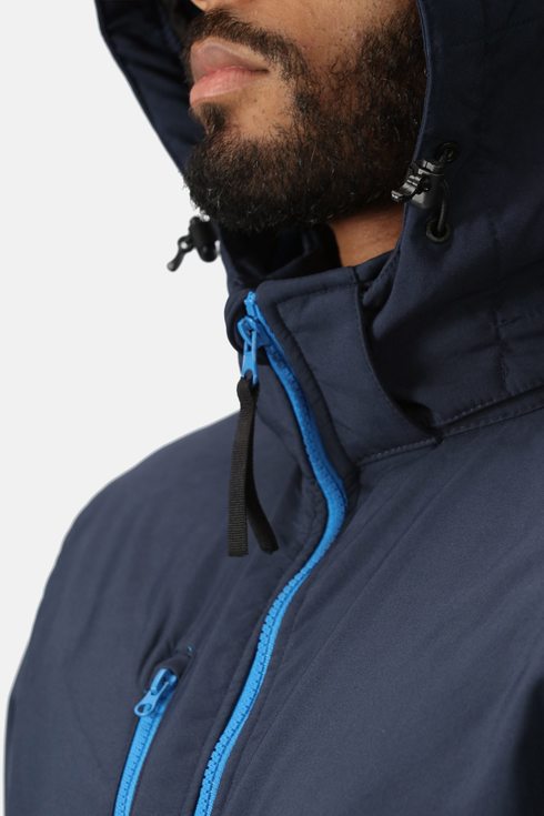 Giacca softshell con cappuccio TRA701