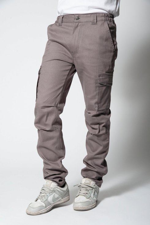 Pantalone multitasche da lavoro W512 in canvas